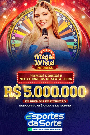 Mega Wheel - Roda da Fortuna e Grandes Prêmios